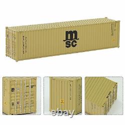 10pcs Containers Model HO Scale Plastic 40ft Trains Wagons 187 Railway Carriage