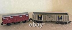 5 Lima SNCF, etc, HO scale, Model Train Freight Cars, 1990s