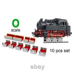 6 X O SCALE (2-Rail) ROLLERS WithWHEEL CLEANING ACCESSORIES FOR MODEL TRAIN