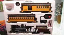 Bachmann Big Haulers Electric Powered Gold Hill Express Model Train Set G Scale