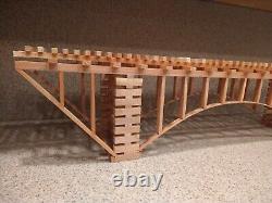 G Scale Arch Bridge 36! Model Train Garden Trestle Use With USA LGB MTH Lionel