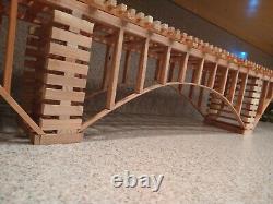 G Scale Arch Bridge 36! Model Train Garden Trestle Use With USA LGB MTH Lionel