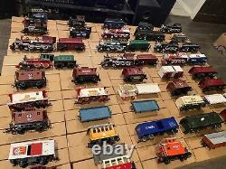 G scale model trains, Aristo, LGB, Bauchman. Passenger, Freight, Steam Locos Lot