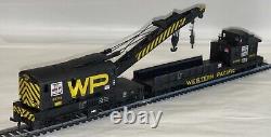 HO Scale 200 Ton WESTERN PACIFIC Crane Car with Boom Tender? RARE