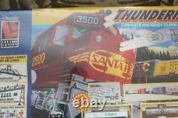 HO Scale Life-Like THUNDERING RAILS 8766 Santa Fe 3500 Model Train Set UNOPENED