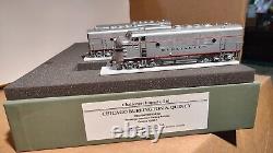Ho Scale Brass Model Train Set. Burlington And Quincy