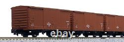 KATO N Scale Wam 8000 28000 Series 14-Car Set Railway Model Freight Car 10-1738