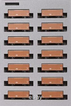 KATO N Scale Wam 8000 28000 Series 14-Car Set Railway Model Freight Car 10-1738