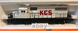 Kansas City Southern GP 38. Lionel model train. O scale locomotive diesel engine