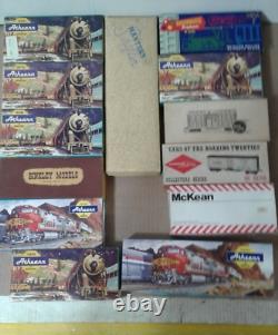 Lot HO Scale Model Train Cars Parts 21 boxes as pictured #1