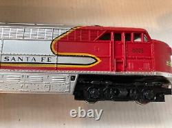 MODEL TRAIN Santa Fe Engine With Box (HO SCALE) Excellent