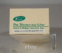 NOS The Showcase Line S Scale 00146 Xm Pacific Electric 2712 Model Train Boxcar