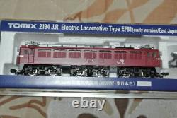 N Gauge Trains TOMIX EF81 Early model East Japan color 2194 Limited item