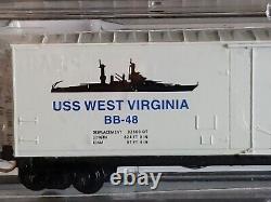 N Scale 7 BOXCARS Set 1 WWII PEARL HARBOR BATTLESHIP ROW RARE MTL 993 21 050 NEW