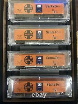 N Scale MTL Santa Fe SFRP MTC ATSF 51' Mechanical Reefer Runner Pack Set