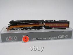 N-Scale Model Train Southern Pacific #4449 GS-4 KATO 126-0301