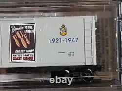 N Scale Set #1 WWII PEARL HARBOR BATTLESHIP ROW 7 BOXCARS RARE MTL 993 21 050