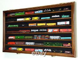 N Scale Train Model Trains Display Case Cabinet Wall Rack With 98% UV Lockable -Wa