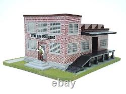 New K-line Operating factory with workers 1/48 O scale model train accessory WOW