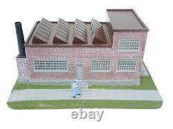 New K-line Operating factory with workers 1/48 O scale model train accessory WOW