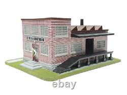 New K-line Operating factory with workers 1/48 O scale model train accessory WOW