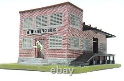 New K-line Operating factory with workers 1/48 O scale model train accessory WOW