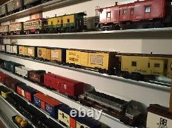 O SCALE TRAIN DISPLAY SHELVES 12 PACK Aluminum Model Railroad O Gauge