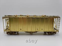 River Raisin Models Airslide Covered Hopper 1954 Version S-Scale Brass Train NOS
