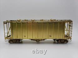 River Raisin Models Airslide Covered Hopper 1954 Version S-Scale Brass Train NOS