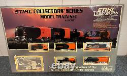 STIHL Collector's Series Norscot Model Train Set HO Scale Timbersports Series