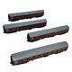 Set Of 4 X Bachmann Br Corridor Mark I Coaches Train Ho Scale Model Locomotives