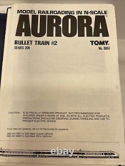 Tomy aurora bullet train #2 model railroad n scale