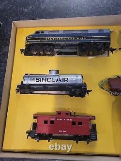 Vintage HO Scale Champ Model Train SET B&O RR F3 Diesel Locomotive In Box