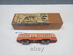 Vintage International's Scale Model Train Brand PCC Interurban Finish Trolley HO