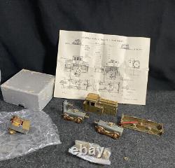 Vtg Japanese Brass Train Yard Diesel Electric Scale Kit Rare Model & Box READ
