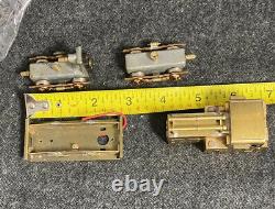 Vtg Japanese Brass Train Yard Diesel Electric Scale Kit Rare Model & Box READ