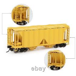 Wagon 3pcs Ho Scale 2-bay Covered Hopper Car 187 Model Trains Freight Car C8760