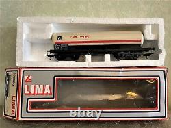5 Lima SNCF, etc, échelle HO, wagons de marchandises de train modèle, années 1990
