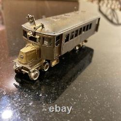 BRASS HO Precision Scale Co. Modèle de train Mack Railbus Pilot WMC Japon non testé