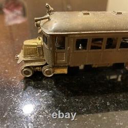 BRASS HO Precision Scale Co. Modèle de train Mack Railbus Pilot WMC Japon non testé