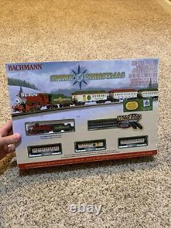 Bachmann N Scale 24017 Ensemble de train modèle électrique prêt à fonctionner Esprit de Noël