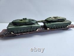 Chemins de fer miniatures et trains à l'échelle HO Charge militaire du char M1