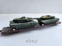 Chemins de fer miniatures et trains à l'échelle HO Charge militaire du char M1