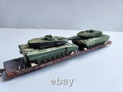 Chemins de fer miniatures et trains à l'échelle HO Charge militaire du char M1