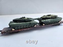 Chemins de fer miniatures et trains à l'échelle HO Charge militaire du char M1