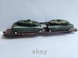 Chemins de fer miniatures et trains à l'échelle HO Charge militaire du char M1