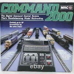 Électronique de trains miniatures MRC tous les échelles Commande 2000 Contrôle numérique de commande