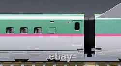 Ensemble d'extension de train modèle TOMIX à l'échelle N E5-Tohoku Hokkaido Shinkansen Hayabusa.