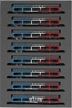 Ensemble de 8 voitures de train modèle KATO N Gauge 5000 Tricolor Color 10-1603 Japon