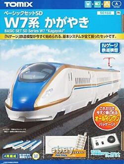 Ensemble de base TOMIX à l'échelle N SD W 7 Series Kagayaki 90168 Modèle de train Modèle Set F/S